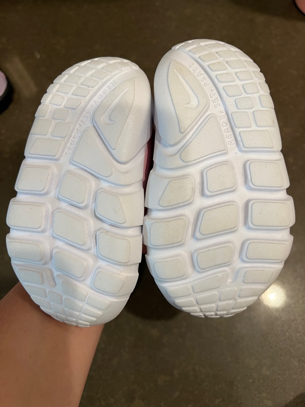 Nike Kids Pink Slip-On Sneakers with White Sole - Picture 3 of 6